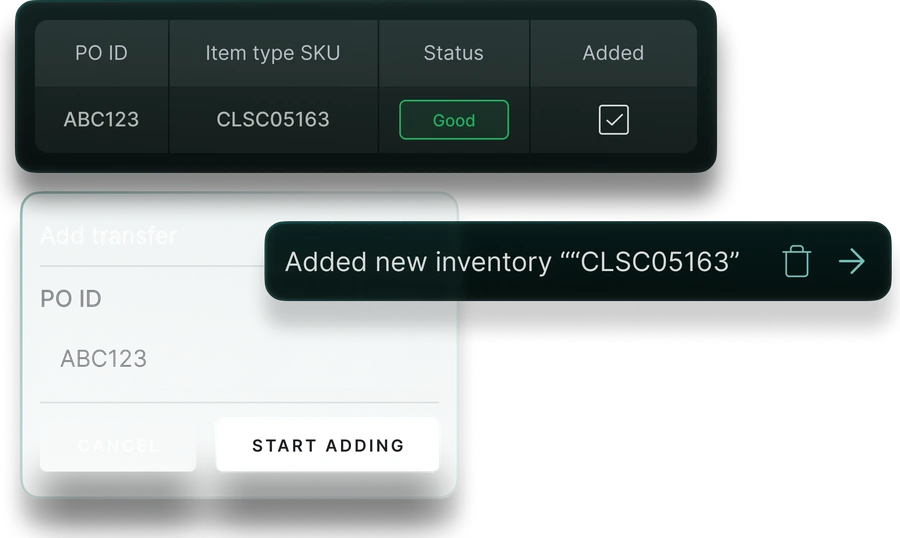 Warehouse & fulfilment integration