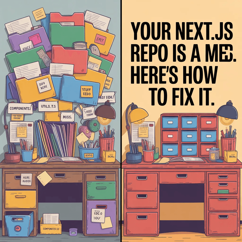 Your Next.js Repo is a Mess. Here's How to Fix It.